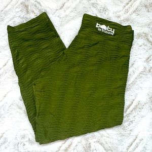 Booty By Brabants Original Olive Cropped Legging